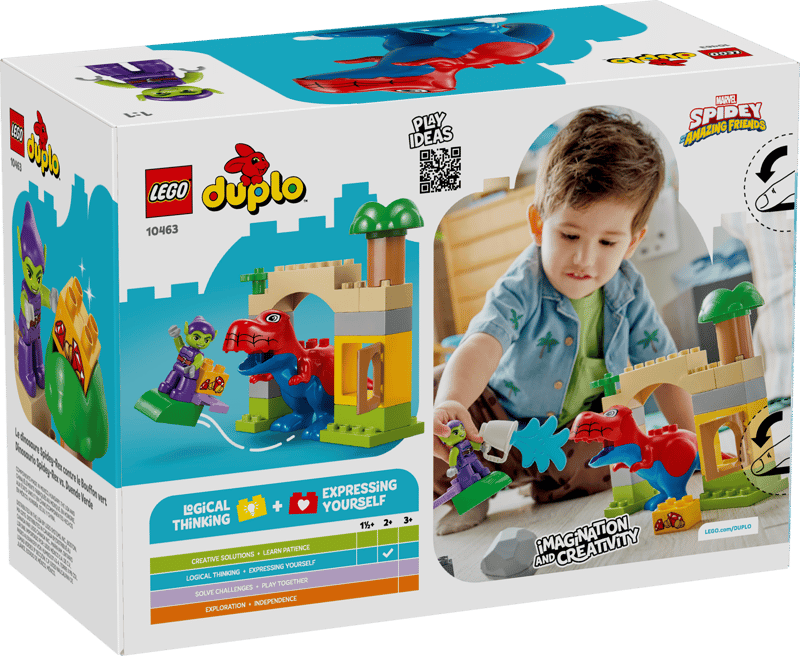 LEGO 10463 DUPLO Disney Dinosaur Spidey Rex vs Green Goblin