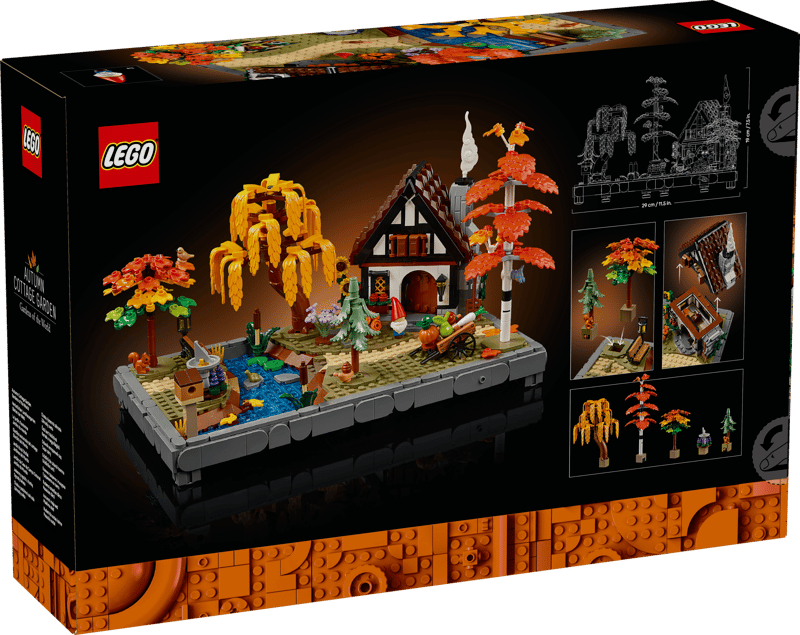 LEGO 11372 Icons Autumn Cottage Garden