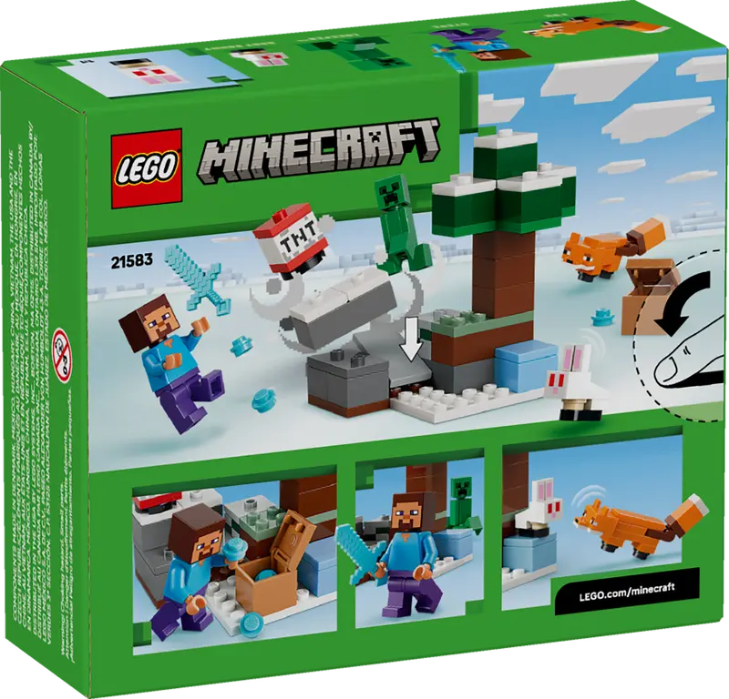 Lego 21583 Minecraft Steves Taiga Adventure