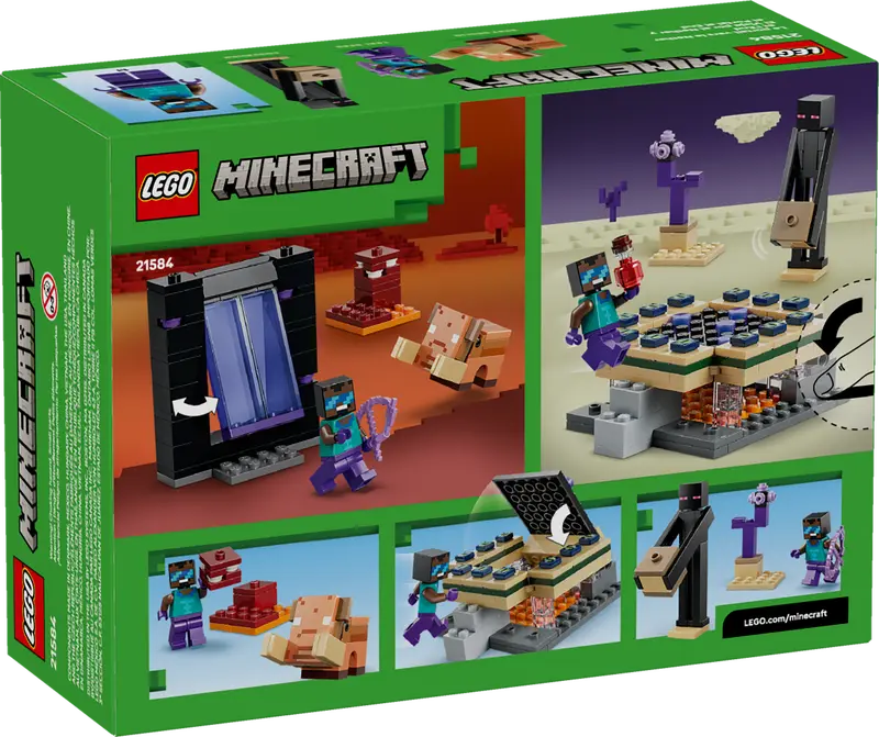 Lego 21584 Minecraft Nether & End Portal Journey