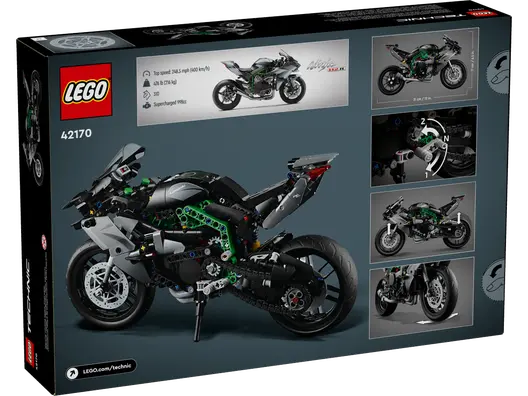 LEGO 42170 TECHNIC KAWASAKI NINJA H2R MOTORCYCLE
