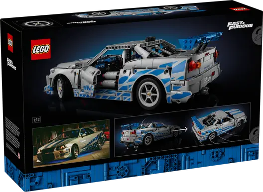 LEGO 42210 Technic 2 Fast 2 Furious Nissan Skyline GT-R (R34) Car
