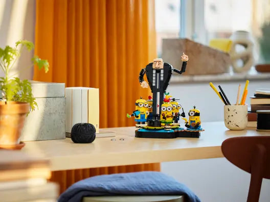 LEGO 75582 Despicable Me 4 Brick-Built Gru And Minions