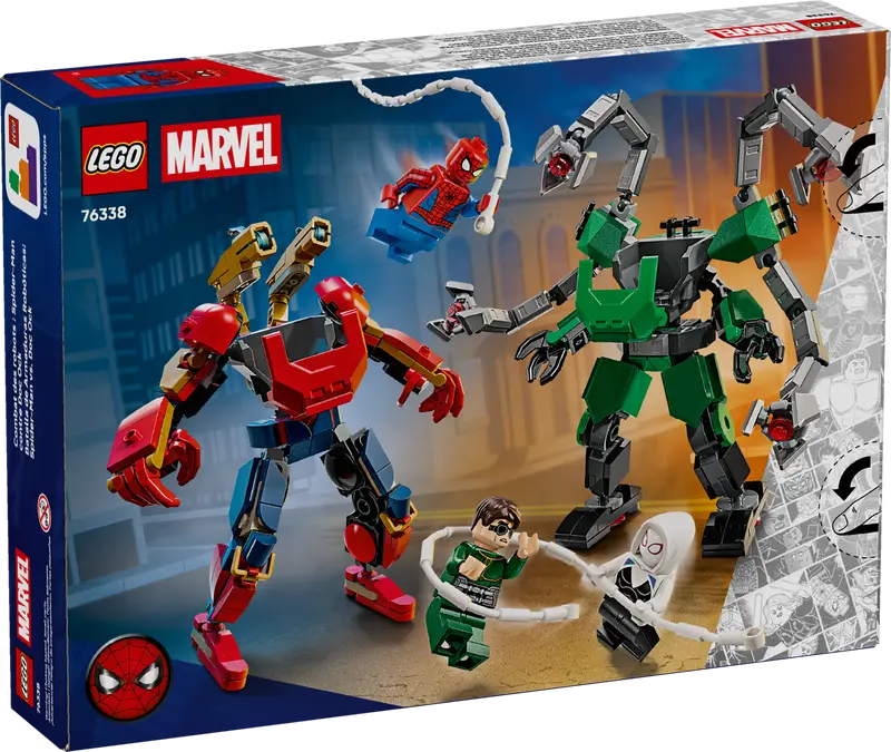 LEGO 76338 Marvel Super Heroes Mech Battle Spider Man vs Doc Ock