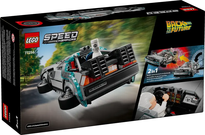 Lego 77256 Speed Champions Time Machine from Back to the Future