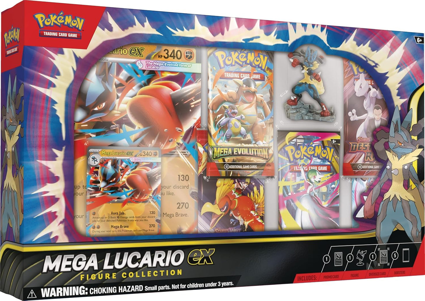 Pokémon TCG Mega Lucario ex Figure Collection