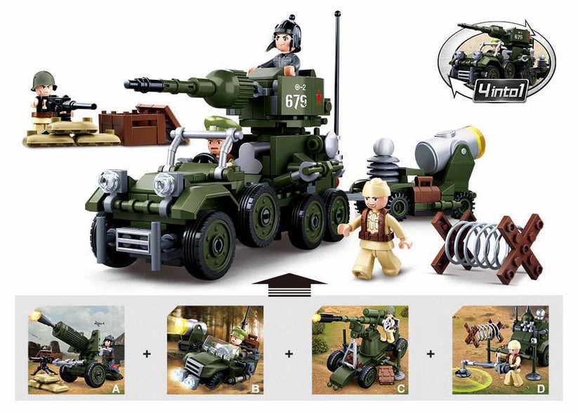 SLUBAN WW2 SET B0678