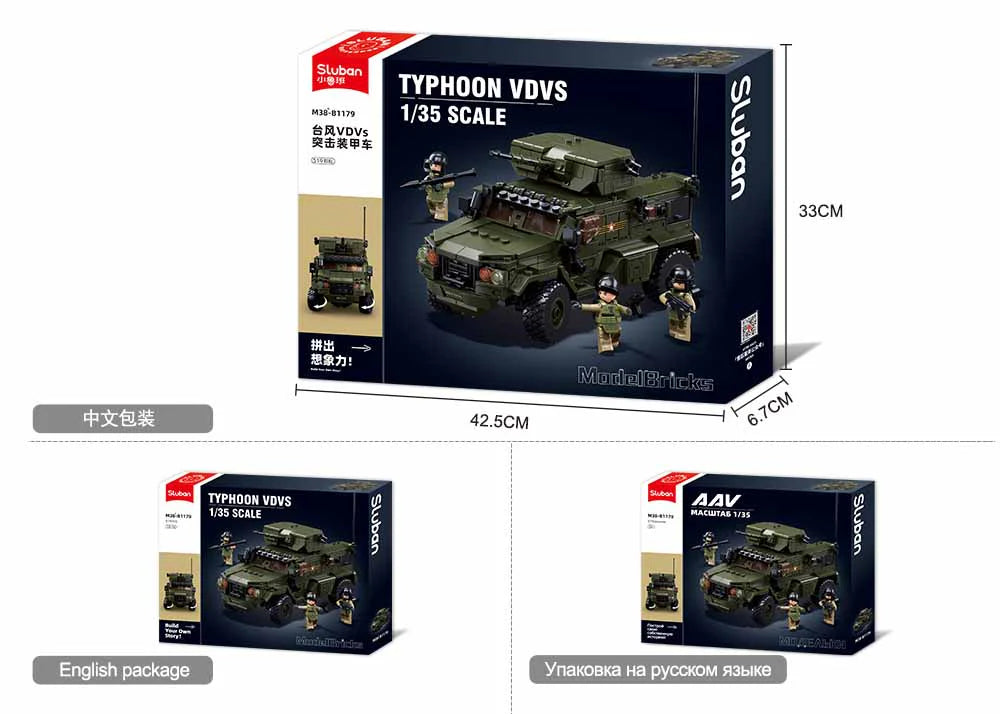 Sluban B1179 TYPHOON VDVS ASSAULT