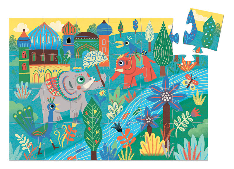 Haathee Asian Elephant - 24pc