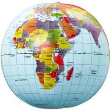 Brainstorm Inflatable Globe