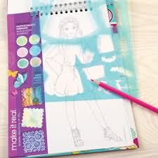 Make It Real Fashion Design Sketchbook Blooming Creativity