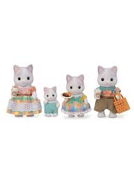 Sylvanian Families 5738 Latte Cat Family