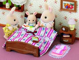Sylvanian Families 5019 Semi Double Bed Accessories Set