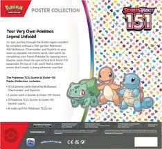 Pokémon TCG Scarlet & Violet 151 Poster Collection