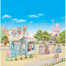 SYLVANIAN FAMILIES FLOATING CLOUD RAINBOW TRAIN 5702