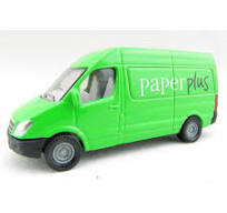 Siku 1595 Nz Paper Plus Delivery Van