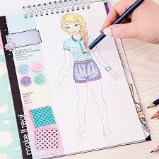 Make It Real Fashion Design Sketchbook Pastel Pop