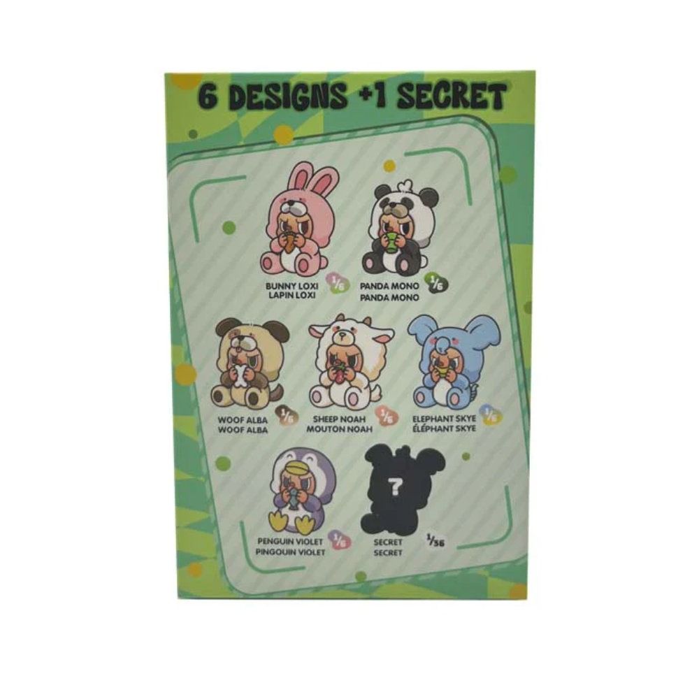 Rebel Bear Mystery Animal Series Plush Blind Box
