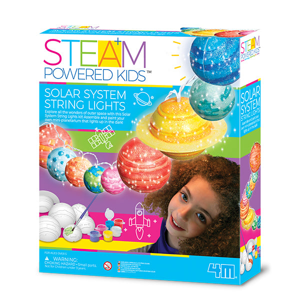 Steam Powered Girls Solar System String Lights