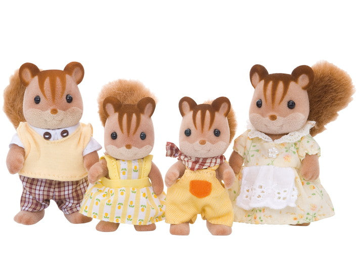 SYLVANIAN FAMILIES WALNUT SQUIRREL FAMILY 4172