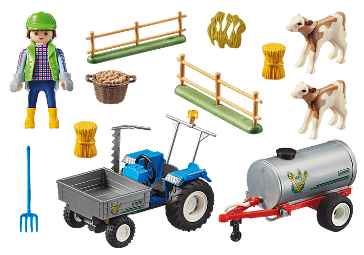 Loading Tractor with Water Tank -70367