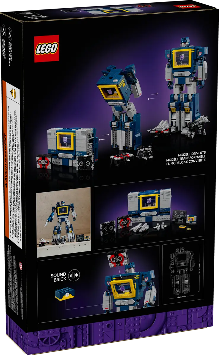 Lego 10358 Transformers Soundwave