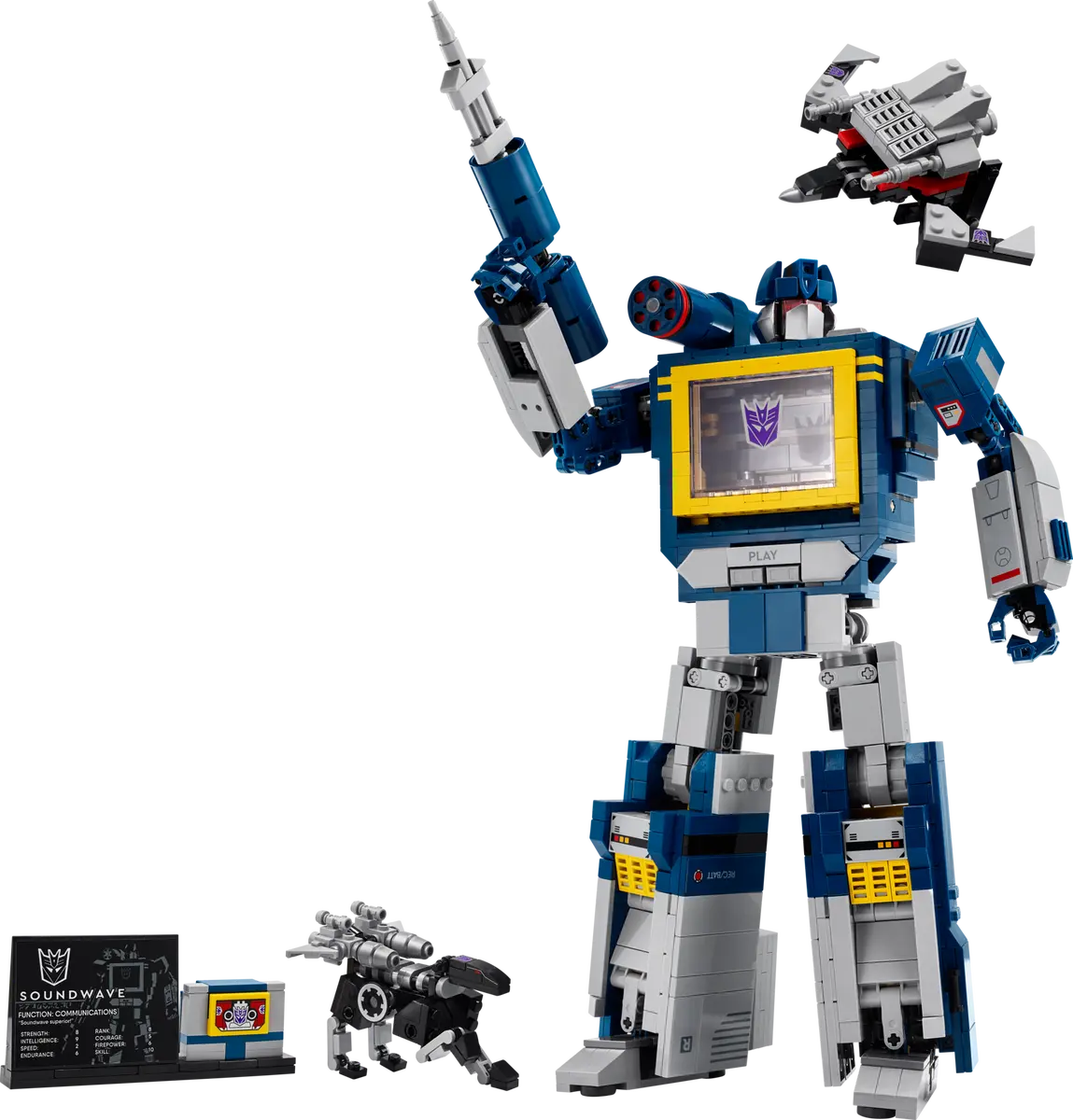 Lego 10358 Transformers Soundwave