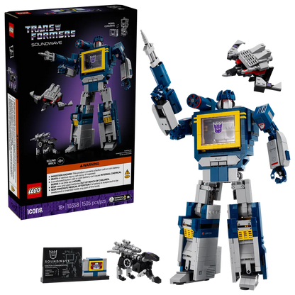 Lego 10358 Transformers Soundwave