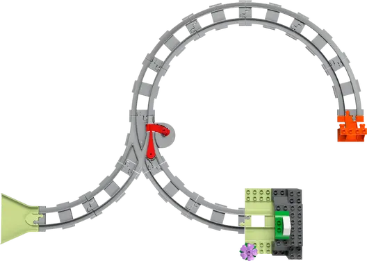 LEGO 10425 Duplo Trains Train Tunnel And Tracks Expansion Set