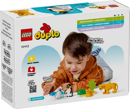 LEGO 10442 Duplo Wild Animal Families: Penguins & Lions
