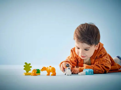 LEGO 10442 Duplo Wild Animal Families: Penguins & Lions