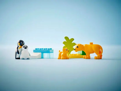LEGO 10442 Duplo Wild Animal Families: Penguins & Lions