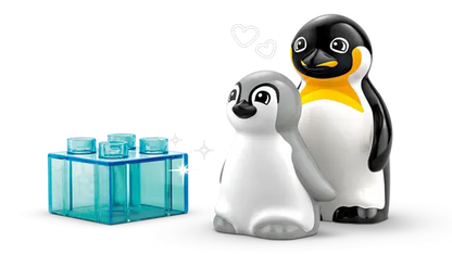LEGO 10442 Duplo Wild Animal Families: Penguins & Lions