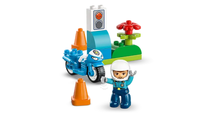 Lego 10471 DUPLO Blue Police Motorcycle