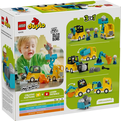 Lego 10475 DUPLO 3 in 1 Construction Vehicles