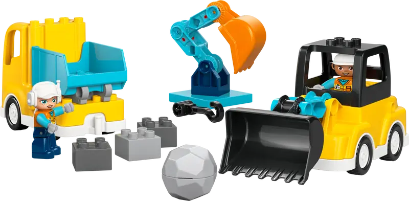 Lego 10475 DUPLO 3 in 1 Construction Vehicles