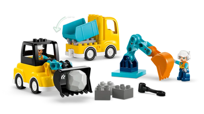 Lego 10475 DUPLO 3 in 1 Construction Vehicles
