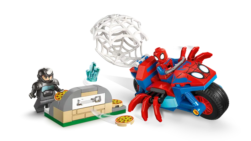 LEGO 11206 Marvel Spidey And His Amazing Friends Spidey On his Motorcycle vs Rhino