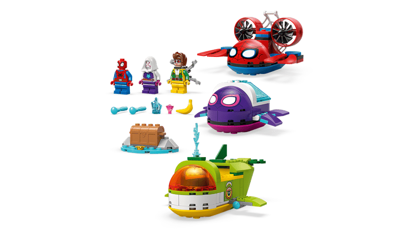 LEGO 11207 Marvel Spidey And His Amazing Friends Spidey Underwater Vehicles