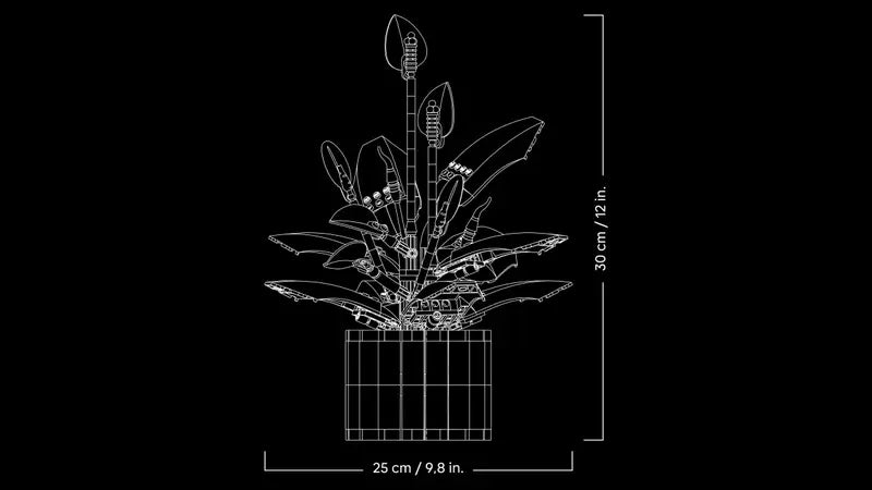 Lego 11504 The Botanical Collection Peace Lily