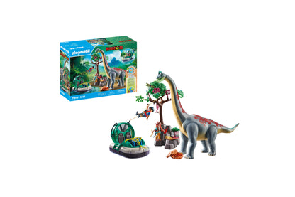 Playmobil 71819 Dinos Brachiosaurus With Hovercraft