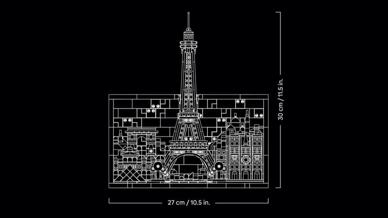 LEGO 21064 Architecture Paris City of Love