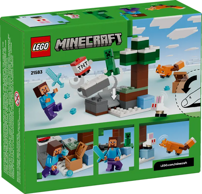 Lego 21583 Minecraft Steves Taiga Adventure