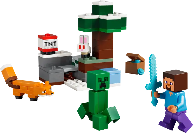 Lego 21583 Minecraft Steves Taiga Adventure