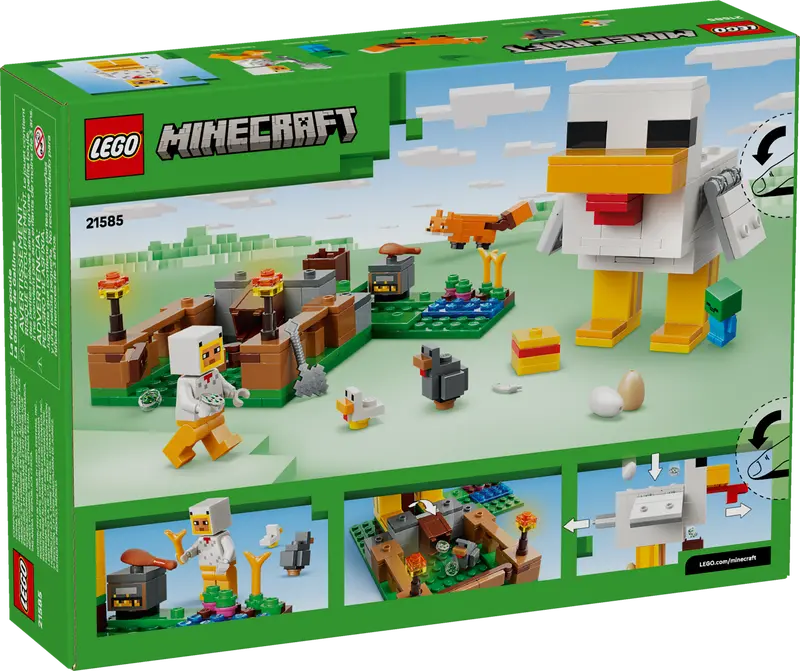 Lego 21585 Minecraft Chicken Farm