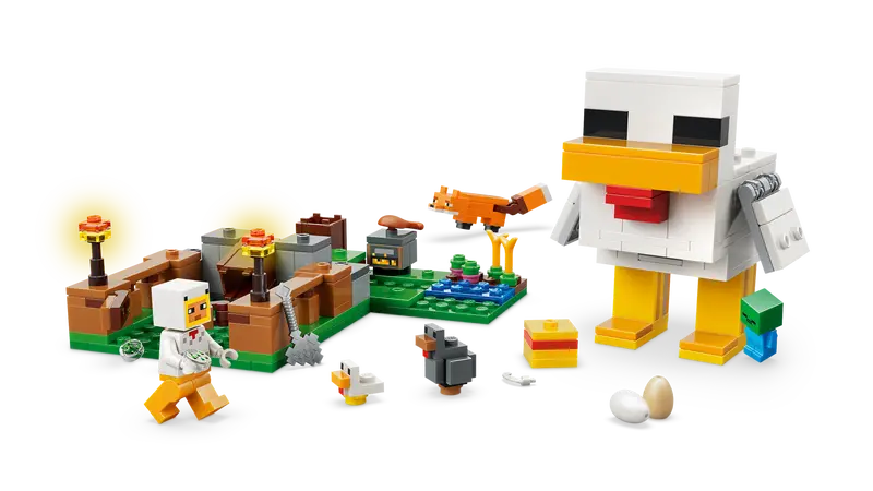 Lego 21585 Minecraft Chicken Farm