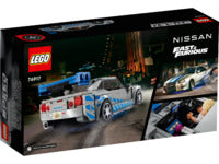 LEGO 76917 Speed Champions 2 Fast 2 Furious Nissan Skyline GT-R (R34)