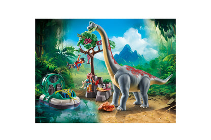 Playmobil 71819 Dinos Brachiosaurus With Hovercraft