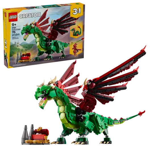 LEGO 31161 Creator Medieval Dragon