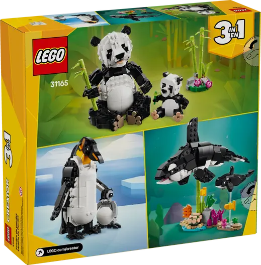 LEGO 31165 Creator Wild Animals: Panda Family